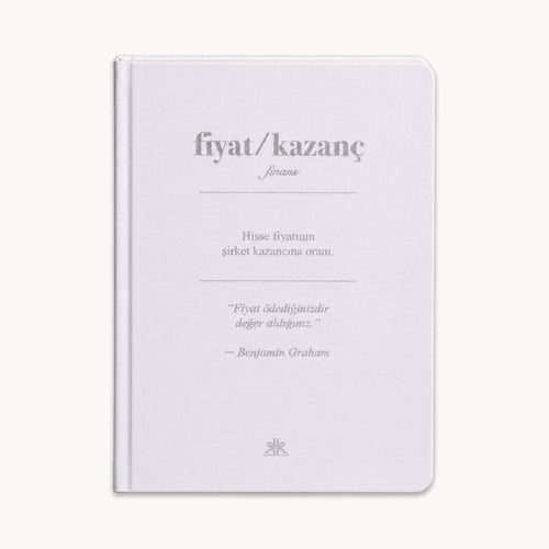 Beyaz Fiyat Kazanç Defter