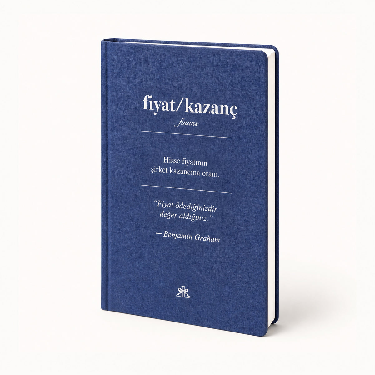Lacivert Fiyat Kazanç Defter