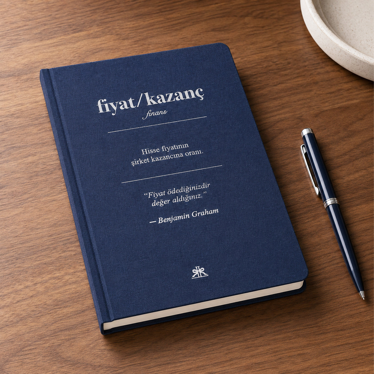 Lacivert Fiyat Kazanç Defter
